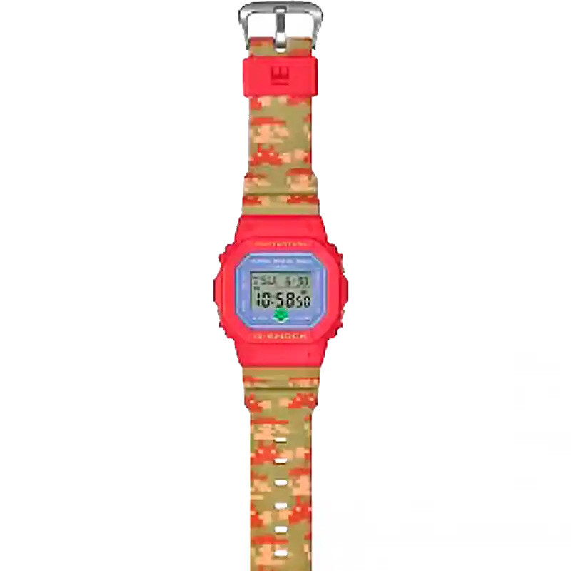 Reloj Edición Especial Mario Bros DW-5600SMB-4DR Reloj Edición Especial Mario Bros DW-5600SMB-4DR