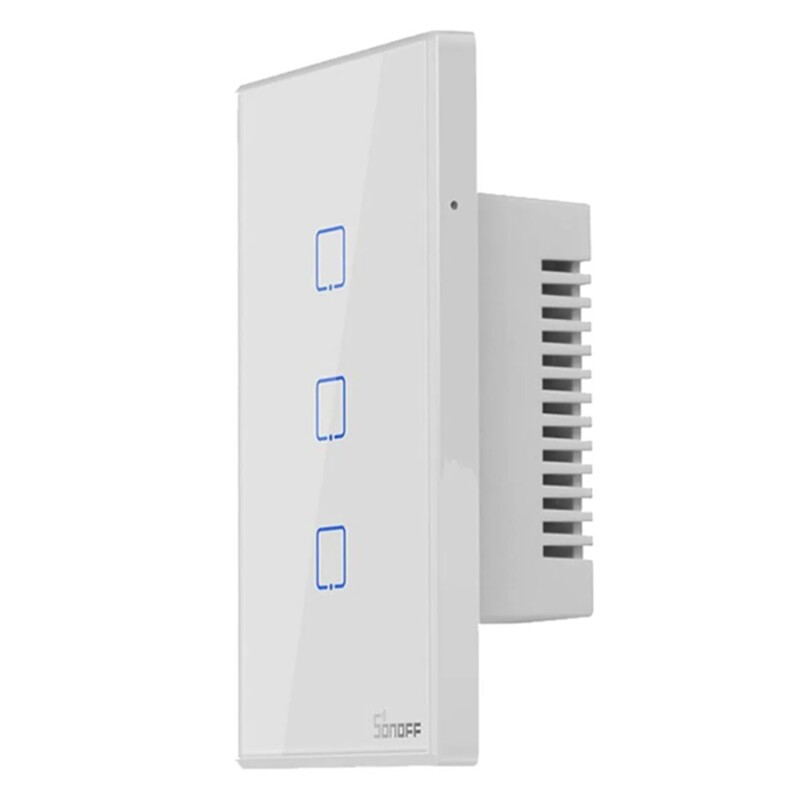 Llave de luz inteligente Sonoff 3 interruptores Wifi TX Smart Llave de luz inteligente Sonoff 3 interruptores Wifi TX Smart
