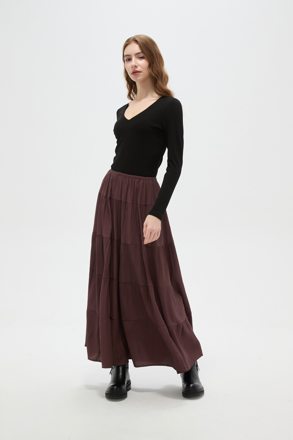 Falda Nauvine Chocolate