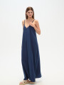Vestido Bando Azul Marino