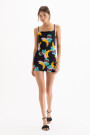 VESTIDO BANANA Negro