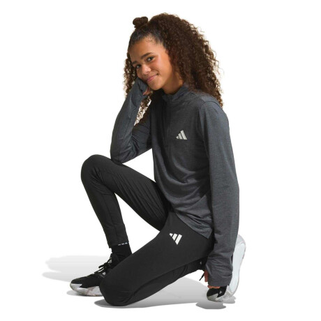 Pantalón Largo Essentials Leg de Niña Negro