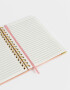 Anotadores Cuadernos y Memos Estampados Cuaderno A5 Espiralado Con Elástico Y Puntera Metálica - Combinacion Multicolor