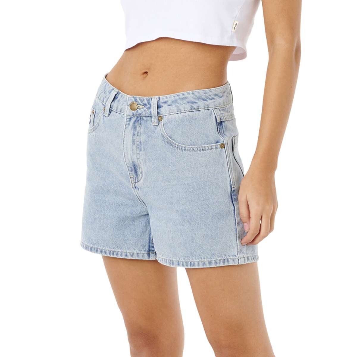 Bermuda Rip Curl Tabby Denim - Celeste 