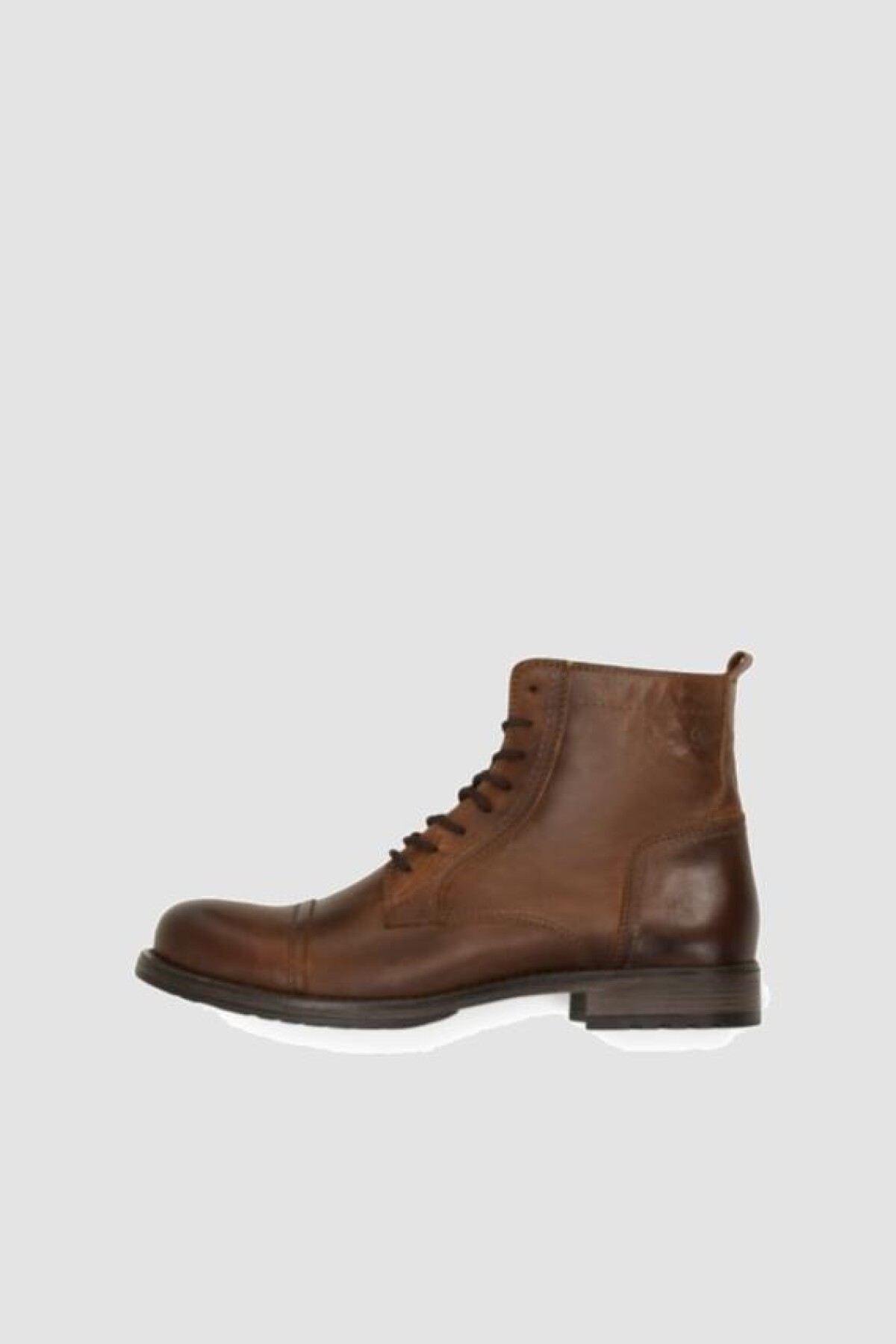 Bota Russel Piel Coñac Cognac