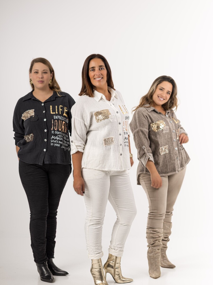 Camisa Mussolina Blanca