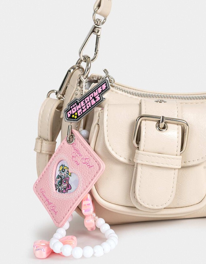 Bandoleras Licencias Bandolera Multipocket Chicas Superpoderosas - Blanco Crudo