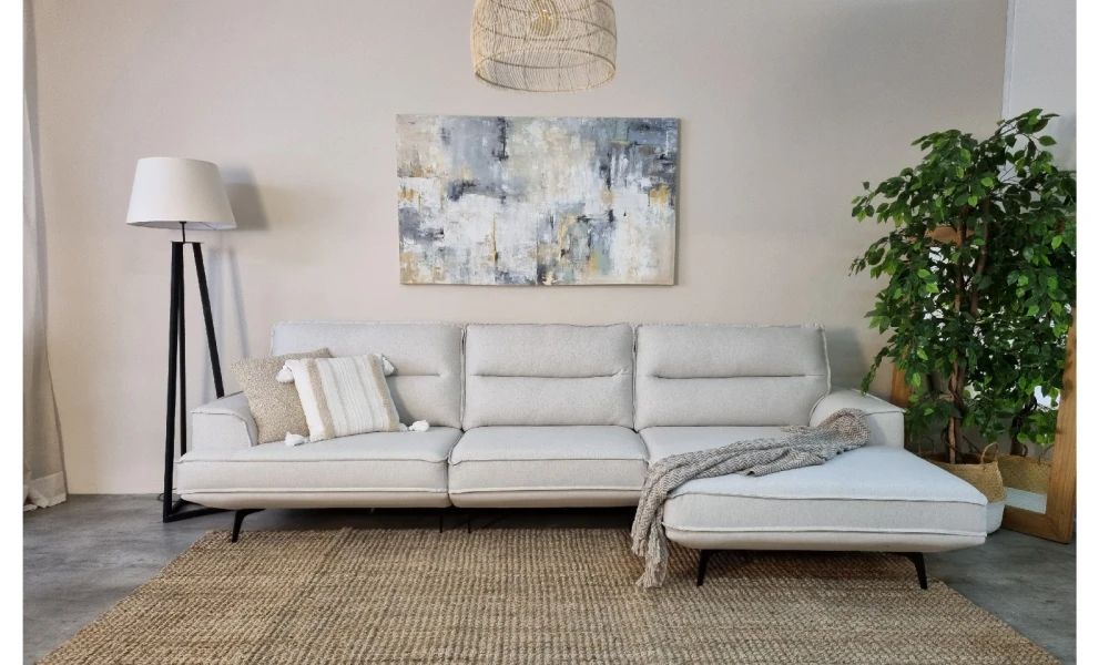 Sofá con Chaise MARIUS Beige Sofá con Chaise MARIUS Beige