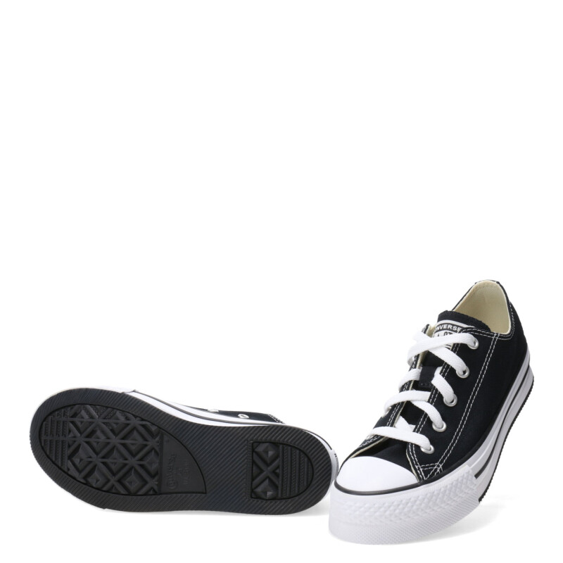 Championes de Niños Converse Ctas Eva Lift Ox Junior Negro - Blanco