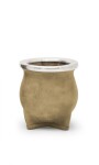 MATE DE CERÁMICA CHICO DELTA BEIGE ENGRASADO