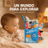 Libro Sensorial para Bebé con Colas, Mordillo y Sonidos Azul