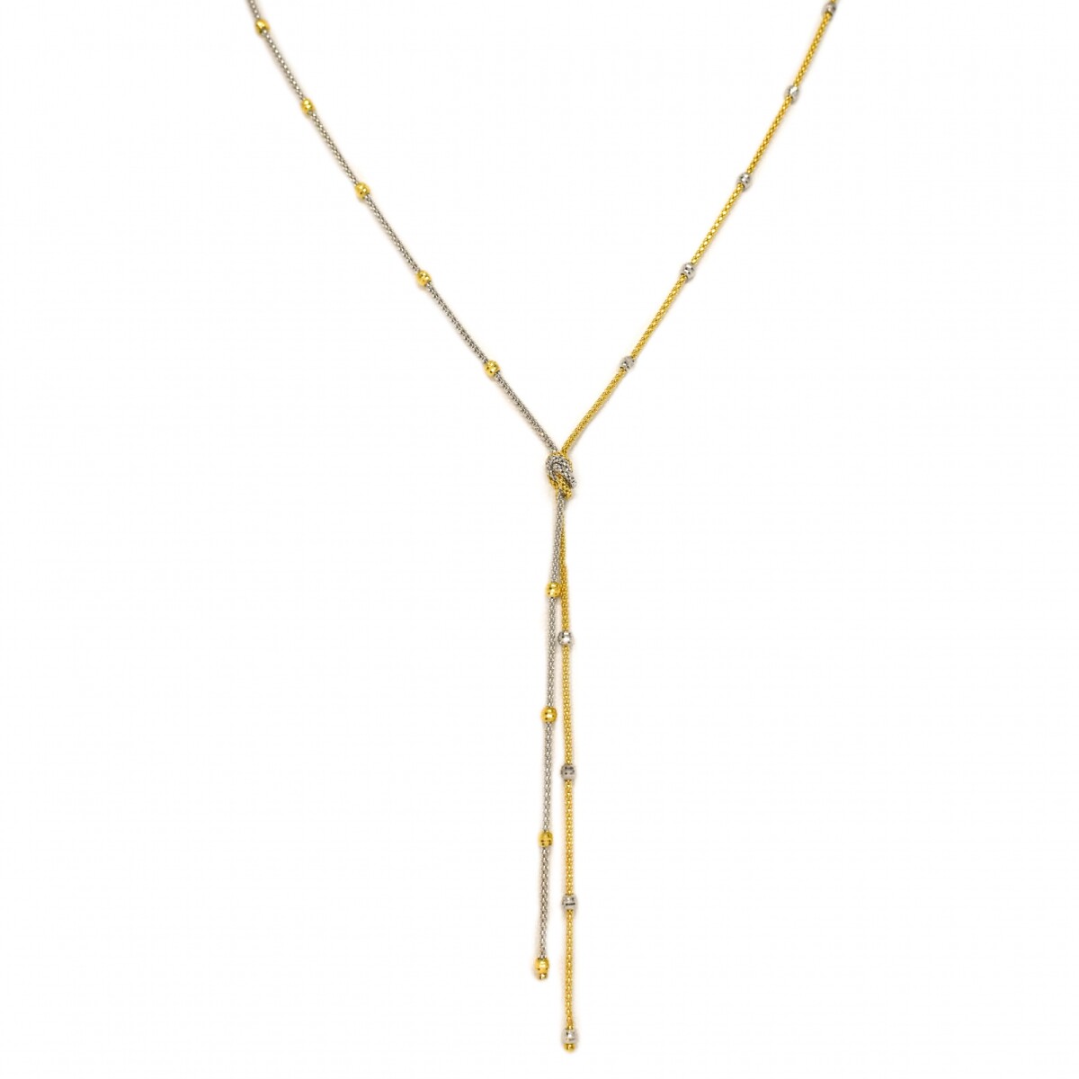 Corbatero en Oro 18Kilates en 2 Colores 