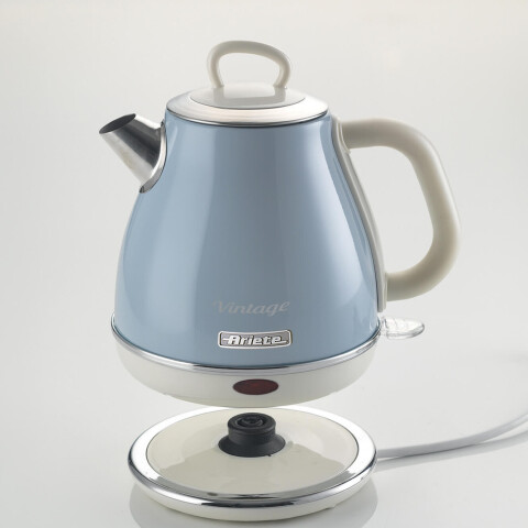 Hervidora Ariete Vintage 1 litro Crema Azul 29/797