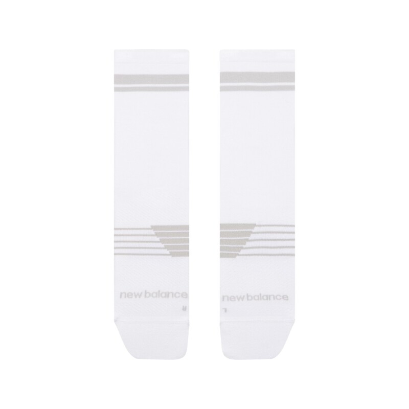 Medias New Balance Unisex - PRO RUNNING CREW - LAS15103WT WHITE