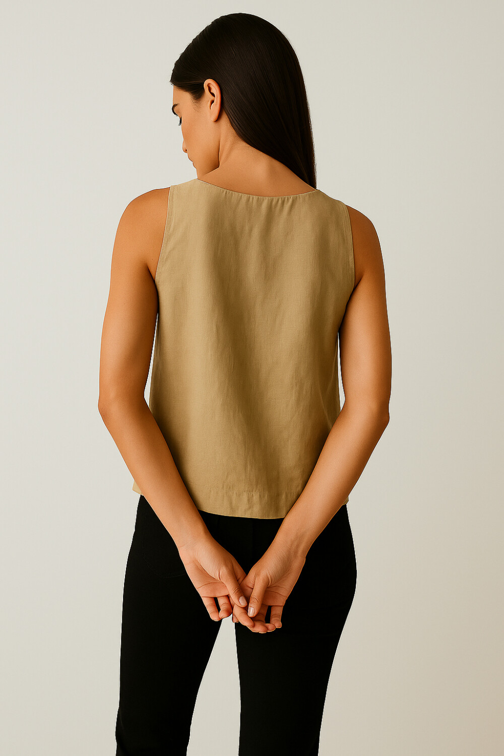 Musculosa Zerun Beige