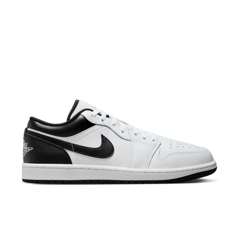 Championes Air Jordan 1 Bajo de Hombre Blanco