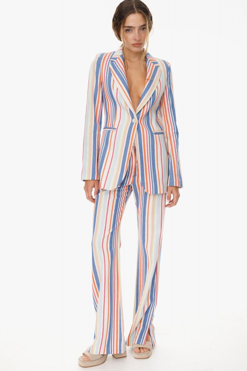 Blazer Turin Stripe Multicolor