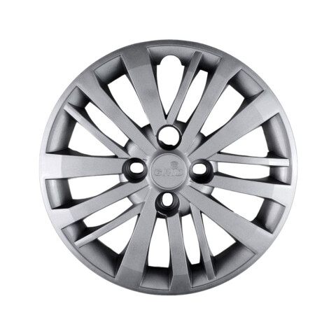 TAZA DE RUEDA RODADO 14 PLATEADA Taza De Rueda Rodado 14 Plateada