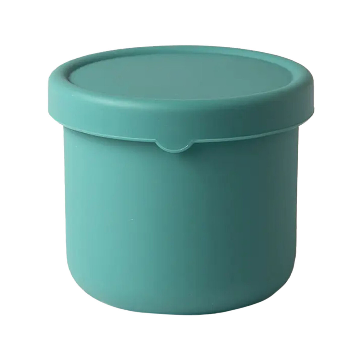 Contenedor Recipiente de Alimentos 250Ml c/ Tapa en Silicona - Verde 