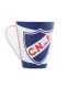 TAZA PLASTICO C.N.DE F. Licencias Azul Royal, Blanco, Rojo
