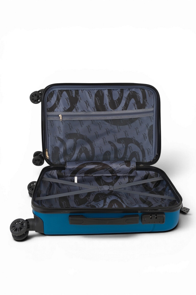 Carry on - Valija chica ABS (fibra) de 20" Azul