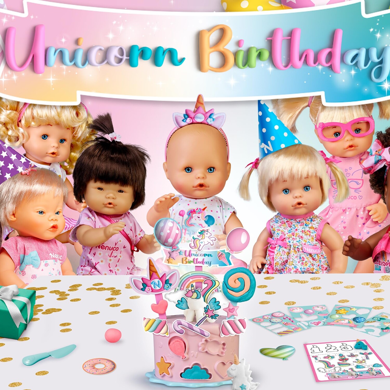 Doll MuÃ±eca Unicornio Little Mommy Fisher Price MuÃ±ecas Little