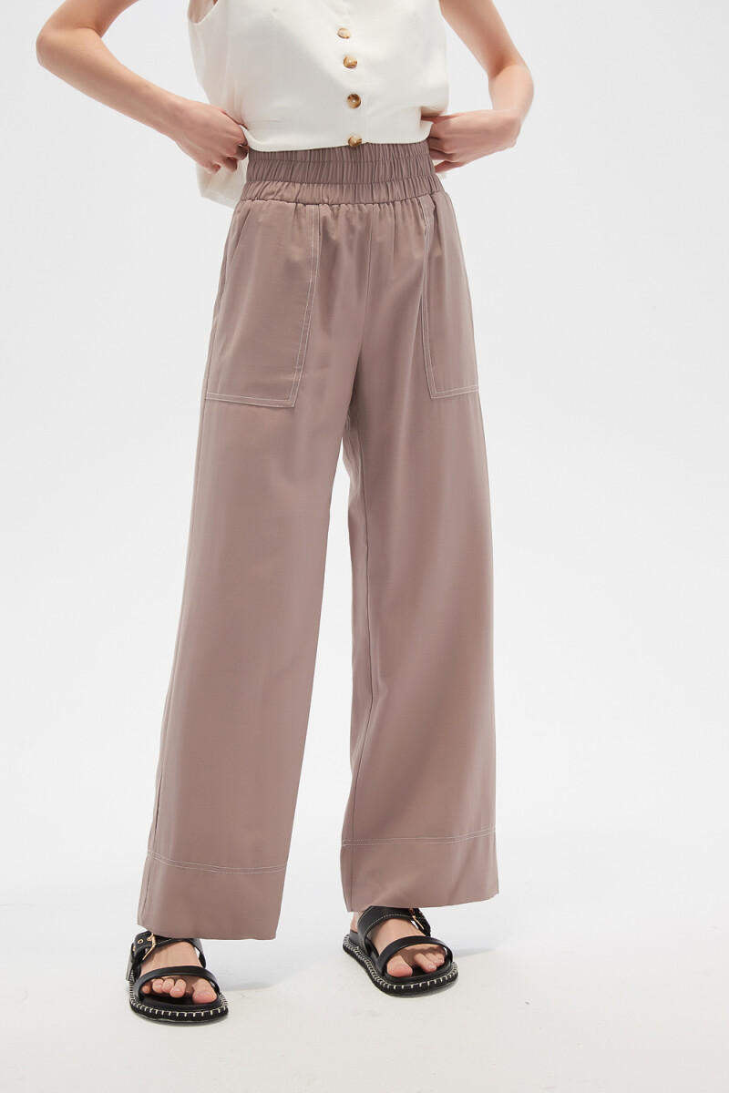Pantalon Crescent - Taupe Claro 
