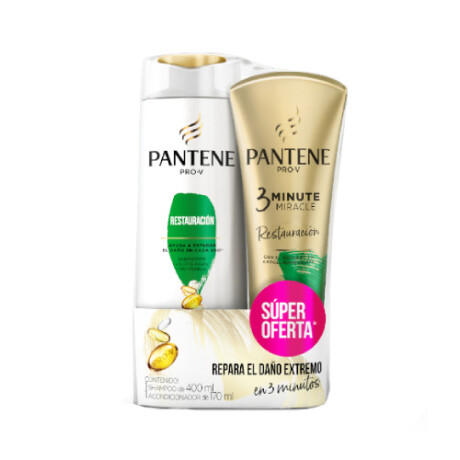 Pack Pantene Shampoo + Aco Restauración sh + 3 mm aco