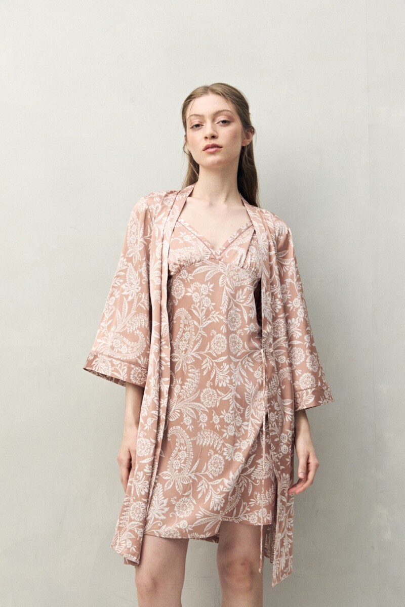 BATA LOTO PRINTED Tostado