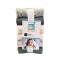Pack x12 Babitas lavables Tono gris