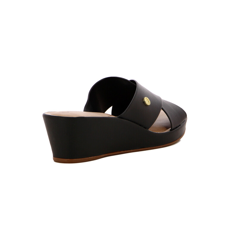 Sandalia Beira Rio Mujer Taco 5cm Negro