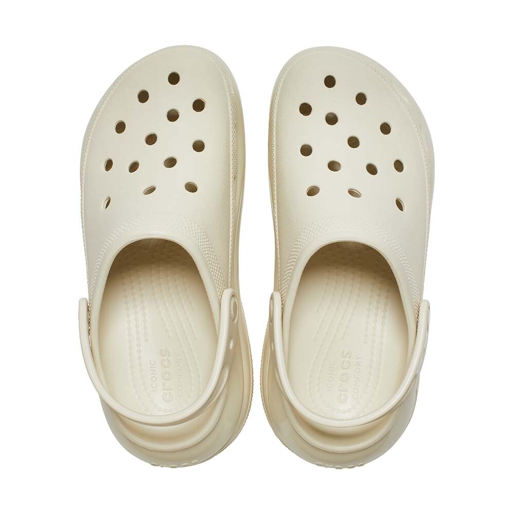 Plataformas Crocs Mega Crush Clog - Unisex Bone