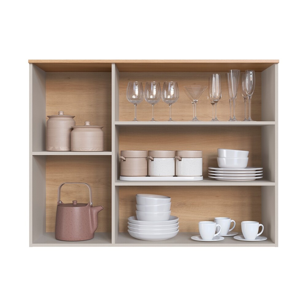 Aéreo Everest con 3 puertas 1,20 m Color: Carvalho/Panna Aéreo Everest Con 3 Puertas 1,20 M Color: Carvalho/panna