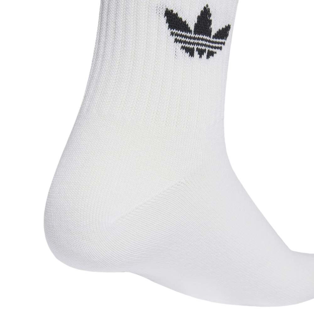 Medias Adidas 3S Crew S 3 Pack Unisex White