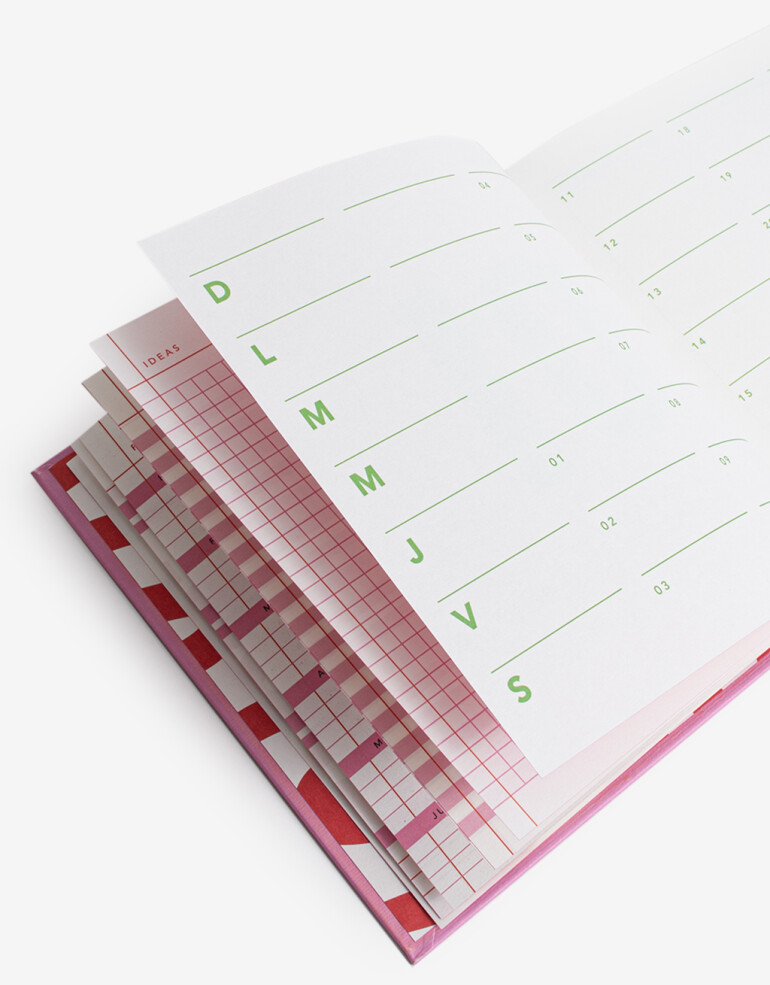 Agendas y Calendarios Agendas Agenda Diaria 2026 I'm Ready - Combinacion Bicolor