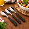 Piemonte Set 3 Cucharas de te Negro 20345/4 Piemonte Set 3 Cucharas de te Negro 20345/4