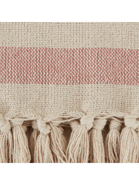 Manta throw AMASONLILJE 130x170 rosa/beige Manta throw AMASONLILJE 130x170 rosa/beige