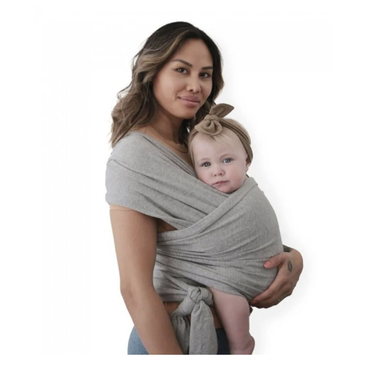 Fular portabebés - Gris claro 