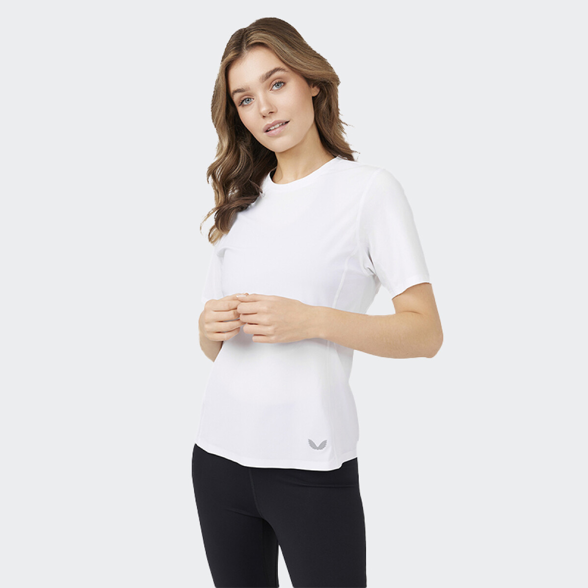 Remera Castore Training SS Tee - Blanco 