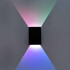 Aplique Pared Rgb Foco Exterior Colores Luz Led Con Control Aplique Pared Rgb Foco Exterior Colores Luz Led Con Control