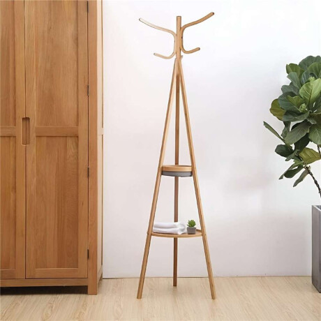 Perchero Bambu 35X41X169Cms