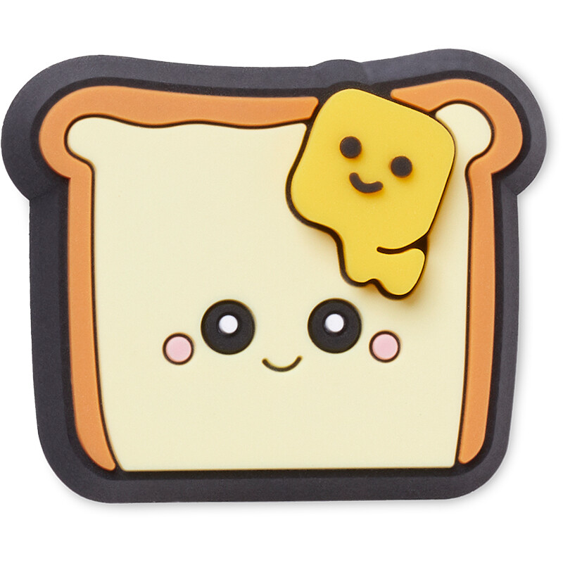 Jibbitz™ Charm Buttered Toast Multicolor