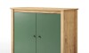 Cómoda 2 Puertas Blanco - Mari Verde