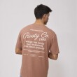 T-SHIRT RUSTY LYRAT TOSTADO
