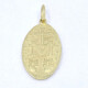 Medalla Virgen Milagrosa En Oro 18K Medalla Virgen Milagrosa En Oro 18K