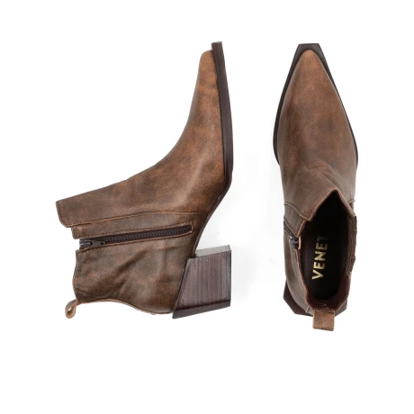 BOTA VENET - CUERO LINNO MARRON
