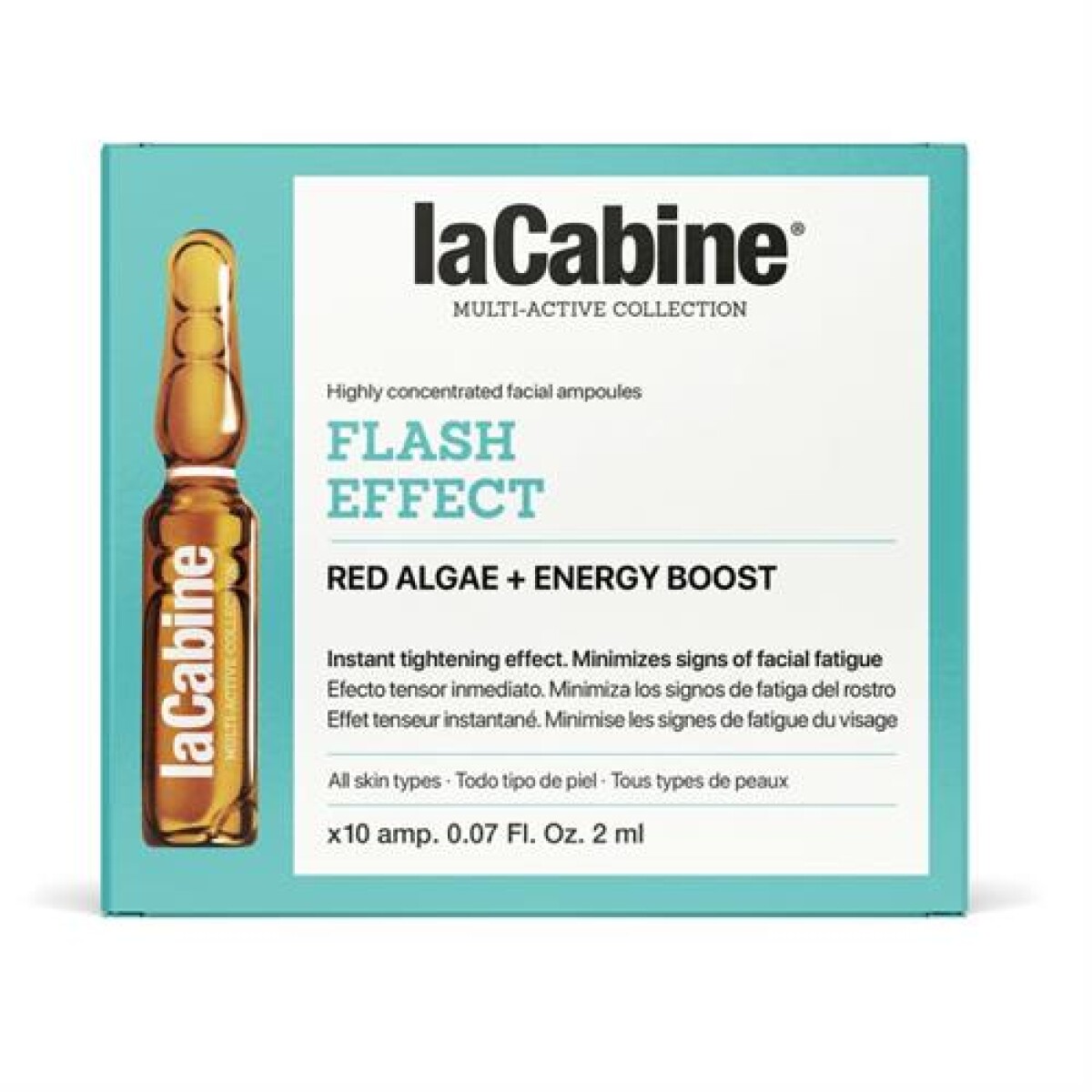La Cabine Flash Effect 10 ampollas x 2 ml 