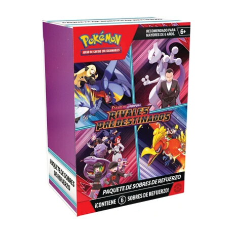 PRE-VENTA - Pokémon Escarlata y Púrpura - Booster Bundle - Rivales Predestinados [Español] - Lanzamiento 30 de mayo PRE-VENTA - Pokémon Escarlata y Púrpura - Booster Bundle - Rivales Predestinados [Español] - Lanzamiento 30 de mayo