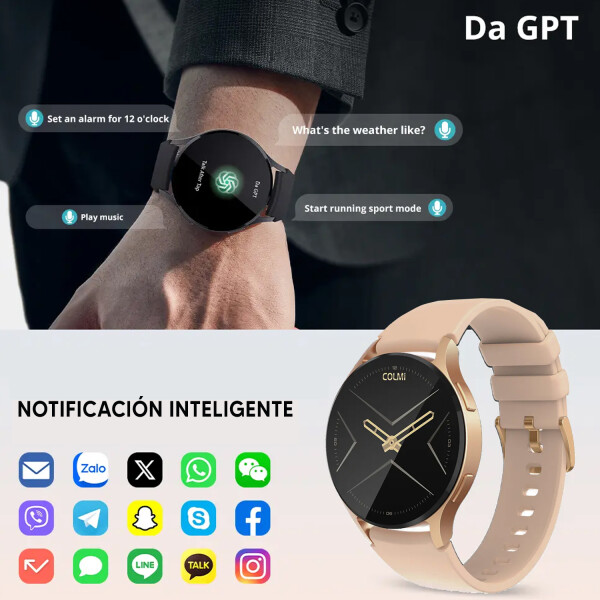 Smartwatch Colmi I28 Ultra 1,43" DORADO