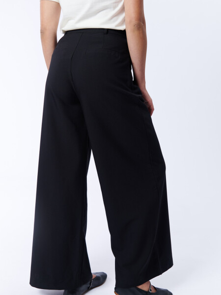 Pantalón de vestir pinzado Negro